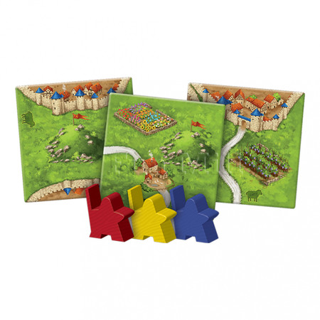 Настольная игра Каркассон: Холмы и овцы дополнение Carcassonne: Schafe und Hügel изображение 2
