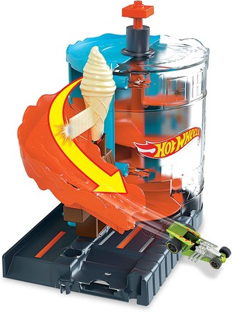 Игровой набор Хот Вилс Центр Мороженого Hot Wheels Downtown Ice Cream изображение 4