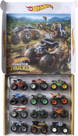 Игровой набор машинок Хот Вилс Монстер Трак Hot Wheels Monster Trucks изображение 3