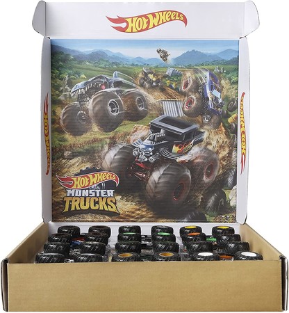 Игровой набор машинок Хот Вилс Монстер Трак Hot Wheels Monster Trucks изображение 4
