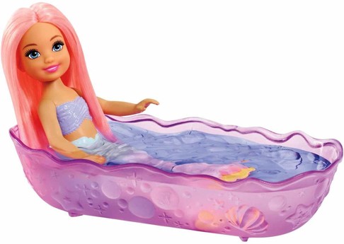 Игровой набор Барби Дримптопия Замок русалочек Челси Barbie Dreamtopia Chelsea Mermaid Doll FXT20 изображение 2