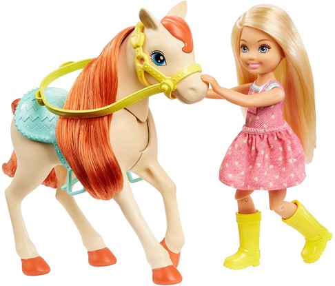 Игровой набор Барби Верховая езда и объятия Mattel Barbie Hugs N Horses Playset FXH15 изображения 3