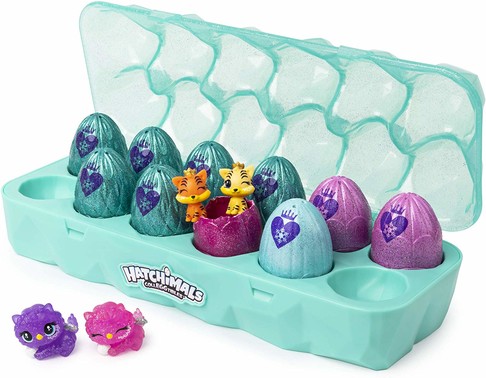 Игровой набор Хетчималс Шкатулка для драгоценностей Королевская дюжина Hatchimals Colleggtibles, Jewelry Box Royal Dozen 12 Pack Egg  6047214 изображение
