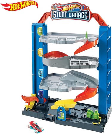 Игровой набор Хот Вилс Гараж для трюков Hot Wheels City Stunt Garage изображение 5