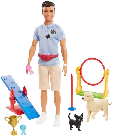 Игровой набор Кен дрессировщик собак Барби Ken Dog Trainer Barbie изображение 