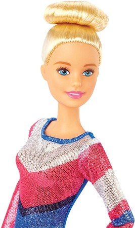 Игровой набор кукла Барби гимнастка Barbie Gymnastics Playset GJM72 изображение 4