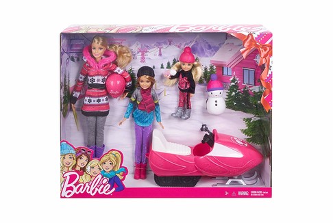 Игровой набор кукол Барби Сестры Снежная забава Barbie Sisters Snow Fun Doll Giftset фото 1
