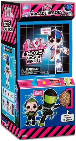 Игровой набор Лол Космонавты Герои аркады L.O.L. Surprise Boys Arcade изображение 5