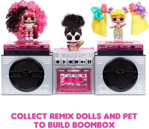 Игровой набор ЛОЛ Музыкальный Сюрприз LOL Surprise ! Remix Hair Flip Dolls изображение 4