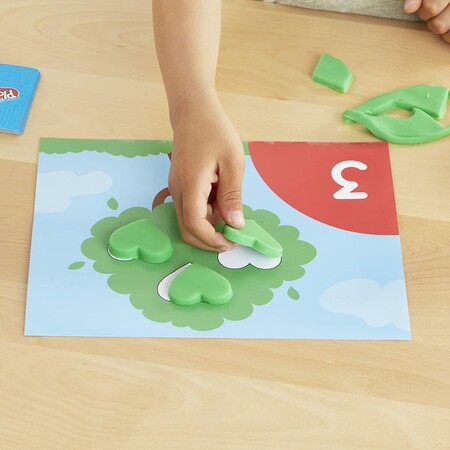 Игровой набор пластилина с трафаретами Плей До Play-Doh Create and Count Numbers Playset изображение 3