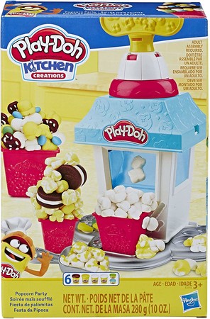 Игровой набор Попкорн вечеринка Плей До/Play-Doh Popcorn Party E5110 изображение 1