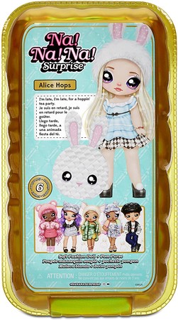 Игровой набор с куклой Элис Хопс На На На Сюрприз Na! Na! Na! Surprise Alice Hops изображение 3
