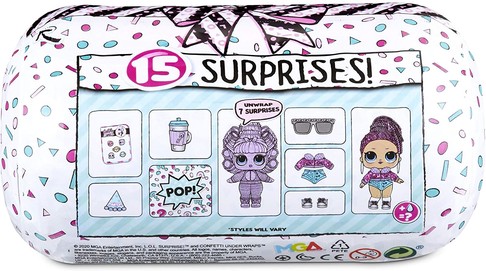 Игровой набор с куклой ЛОЛ Конфетти L.O.L. Surprise! Confetti Present Surprise изображение 1
