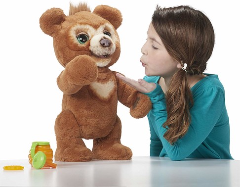 Интерактивный медвежонок Кабби FurReal Cubby The Curious Bear Interactive Plush Toy E4591 изображение 1
