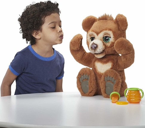 Интерактивный медвежонок Кабби FurReal Cubby The Curious Bear Interactive Plush Toy E4591 изображение 4