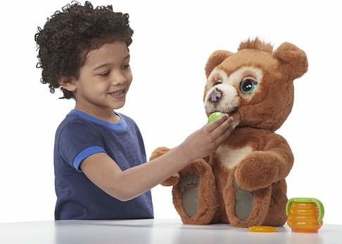 Интерактивный медвежонок Кабби FurReal Cubby The Curious Bear Interactive Plush Toy E4591 изображение 5