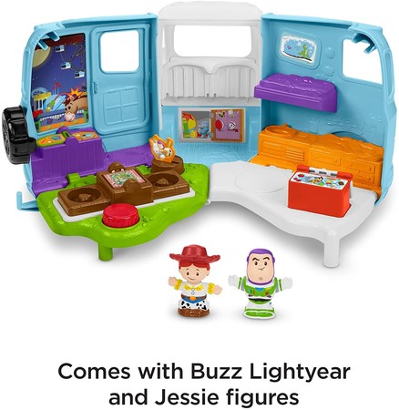 Игровой набор История Игрушек Дом на колесах Фишер Прайс Fisher-Price Little People Toy Story 4 изображение 3