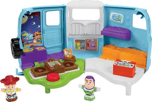 Игровой набор История Игрушек Дом на колесах Фишер Прайс Fisher-Price Little People Toy Story 4 изображение 5