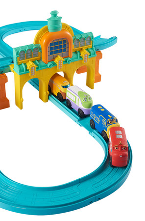 Игровой набор Железнодорожное депо с паровозиком Уилсоном CHUGGINGTON изображение 2