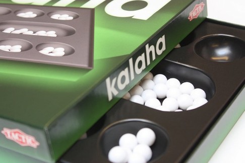 Настольная игра Калаха Kalaha (в картонной коробке) изображение 1