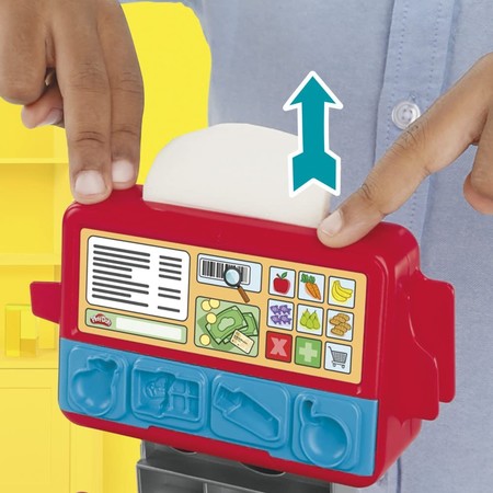 Игровой набор пластилина Кассовый аппарат со звуковым эффектом Плей До Play-Doh Cash Register изображение 3