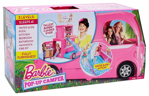 Кемпер Трейлер Барби Barbie Pop-Up Camper Vehicle фото 3