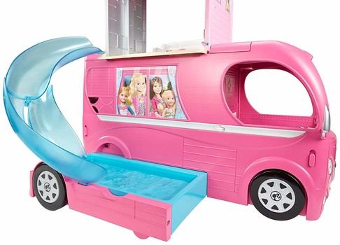 Кемпер Трейлер Барби Barbie Pop-Up Camper Vehicle фото 4
