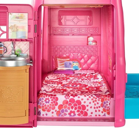 Кемпер Трейлер Барби Barbie Pop-Up Camper Vehicle фото 5