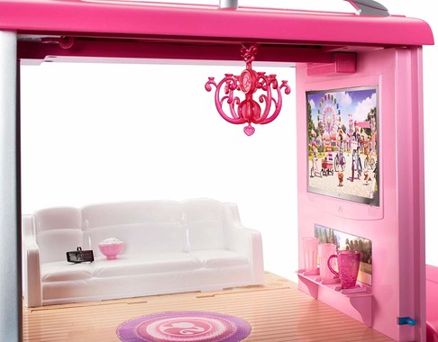 Кемпер Трейлер Барби Barbie Pop-Up Camper Vehicle изображение 6