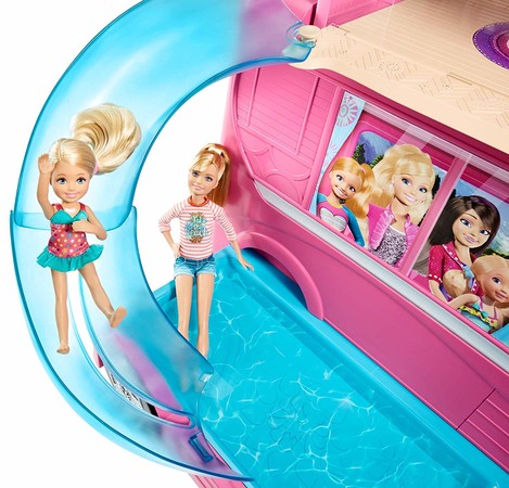 Кемпер Трейлер Барби Barbie Pop-Up Camper Vehicle изображение 7