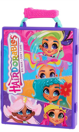 Кейс для хранения кукол Хердораблс и воспитанников Hairdorables Storage Case изображение 