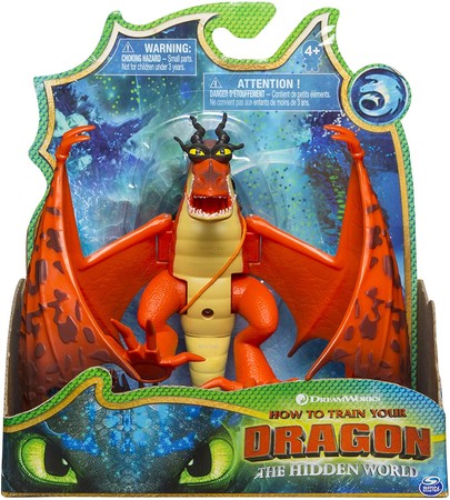 Коллекционная фигурка Как приручить дракона 3 Кривоклык Dreamworks Dragons изображение 