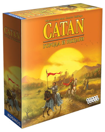 Настольная игра Колонизаторы: Города и Рыцари дополнение Catan: Cities & Knights