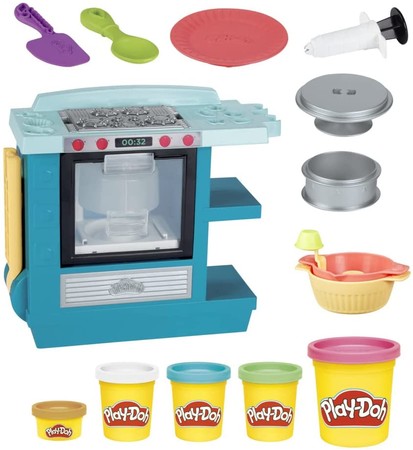 Игровой набор пластилина Кондитерская печь Плей До Play-Doh Kitchen Creations Rising Cake Oven Bakery изображение 