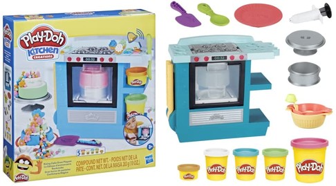 Игровой набор пластилина Кондитерская печь Плей До Play-Doh Kitchen Creations Rising Cake Oven Bakery изображение 3