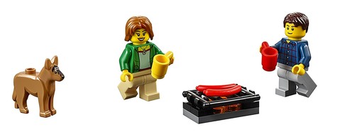 LEGO City Фургон и дом на колесах 60117 купить