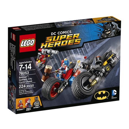Конструктор LEGO Super Heroes Бэтмен: Погоня на мотоциклах по Готэм-сити