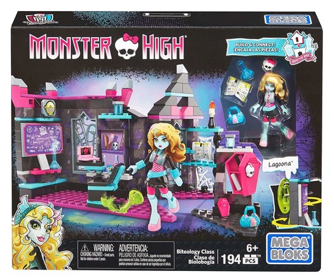 Конструктор Урок укусологии Monster High, Mega Bloks DKY23
