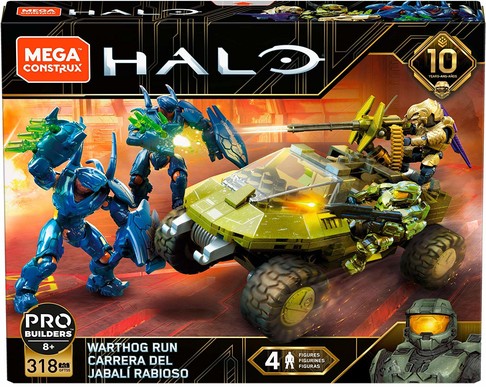 Конструктор Побег Вепря Хало Mega Construx Halo Warthog Run GFT55 изображение 1