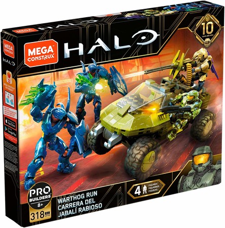 Конструктор Побег Вепря Хало Mega Construx Halo Warthog Run GFT55 изображение 5