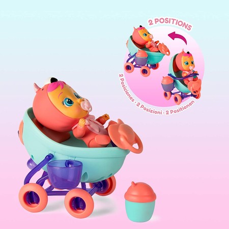 Игровой набор Край Беби Фламинго Cry Babies Magic Tears Fancy's Vehicle изображение 2