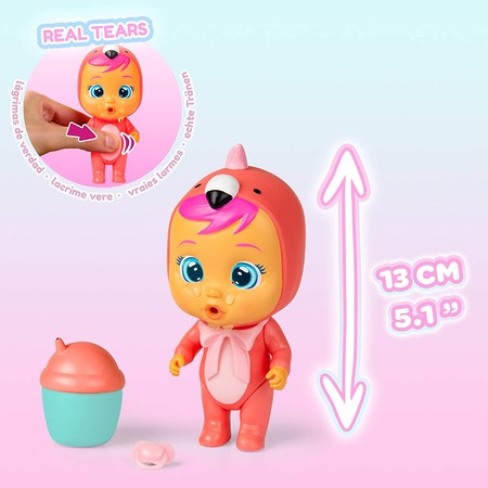 Игровой набор Край Беби Фламинго Cry Babies Magic Tears Fancy's Vehicle изображение 3