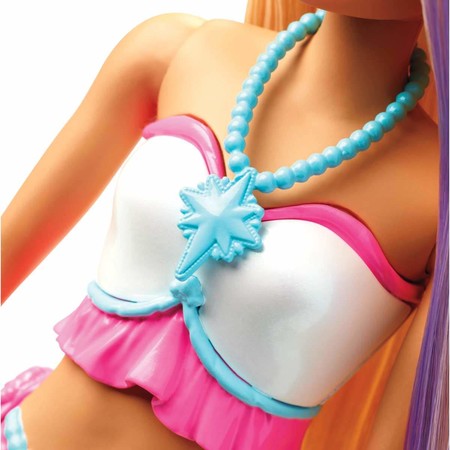 Кукла Барби Цветная русалочка Дримтопия Barbie Dreamtopia Color Magic Mermaid Doll GCG67 изображение 3