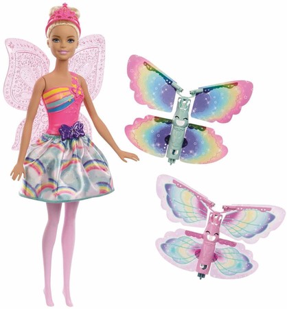 Кукла Барби Дримтопия Фея Летающие крылья