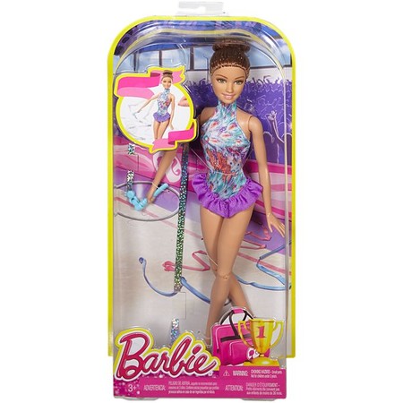 Барби гимнастка брюнетка