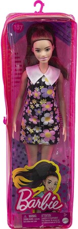 Кукла Барби Модница со слуховым аппаратом Barbie Fashionistas Doll #187 Brunette Ponytail изображение 4