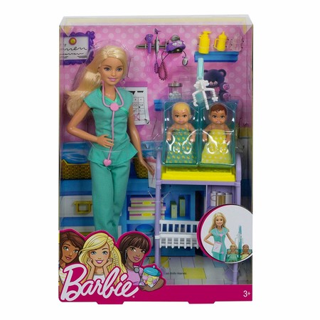 Игровой набор Кукла Барби Педиатр Barbie Careers Baby Doctor Playset DVG10 изображение 3
