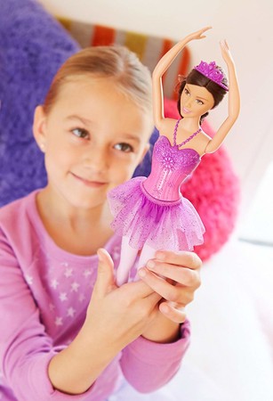 Кукла Барби Сказочная балерина фиолетовая Barbie Fairytale Ballerina Doll изображение 4