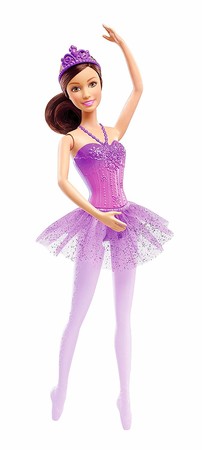 Кукла Барби Сказочная балерина фиолетовая Barbie Fairytale Ballerina Doll изображение 1