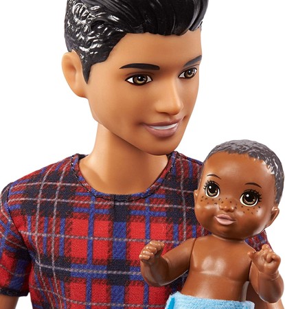 Кукла Барби Скиппер няня парень с младенцем Barbie Skipper Babysitters Inc. Brunette Boy Doll & Baby изображение 1
